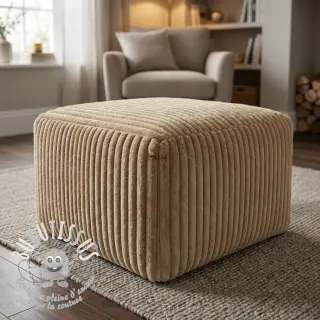 Fourrure Stripes Luxe beige