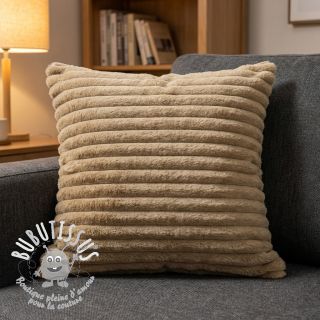 Fourrure Stripes Luxe beige