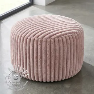 Fourrure Stripes Luxe old rose