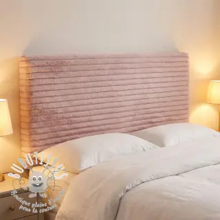 Fourrure Stripes Luxe old rose