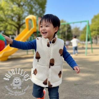 Tissu de manteau TEDDY JACQUARD Acorns