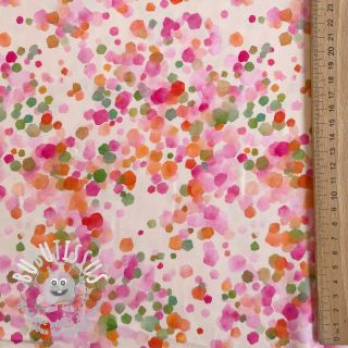 Viscose SATIN Dots digital print
