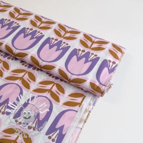 Viscose ECOVERO Flowers Celia white