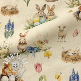 Tissu déco Easter Garden Joy digital print