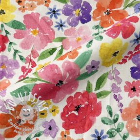 Tissu déco Floral Spark Party digital print