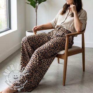 Tissu coton VISCOSE Animal skin digital print