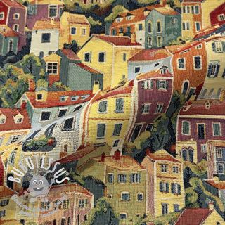 Tissu déco GOBELIN premium Happy Siesta House