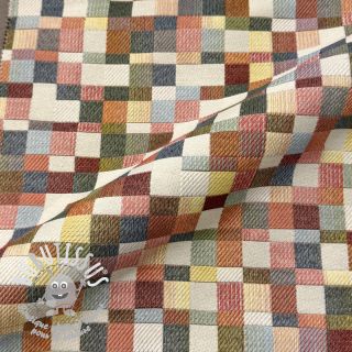 Tissu déco GOBELIN PREMIUM Indian Block Tapestry