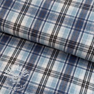 Scottish Check YARN DYED BRUSHED Ria