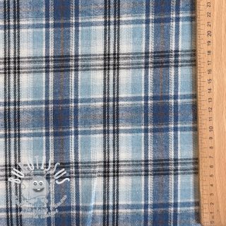 Scottish Check YARN DYED BRUSHED Ria