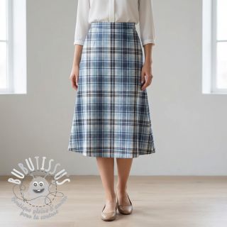 Scottish Check YARN DYED BRUSHED Ria