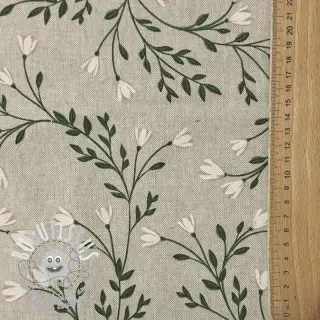 Tissu déco Linenlook premium Flower Bell Garland
