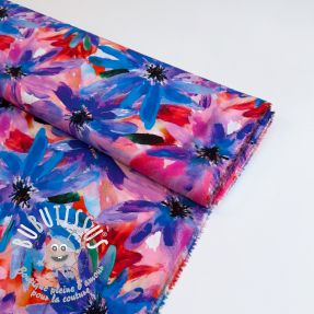 Viscose ECOVERO Flowers design D digital print