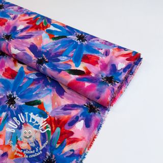 Viscose ECOVERO Flowers design D digital print