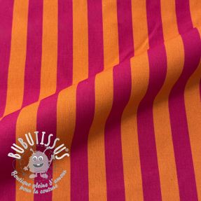 Tissu déco Joyful Small Stripe digital print