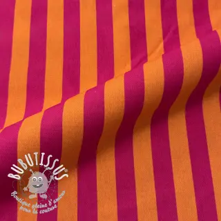 Tissu déco Joyful Small Stripe digital print