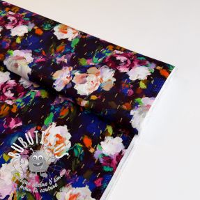 Viscose LUREX Flower Tanja digital print