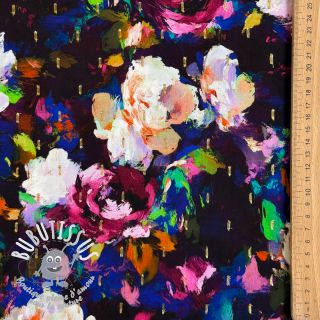 Viscose LUREX Flower Tanja digital print