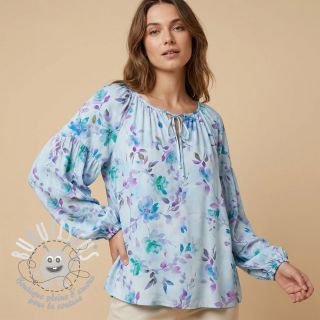 Viscose RADIANCE Flowers Wendy digital print