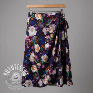 Viscose LUREX Flower Tanja digital print