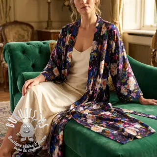 Viscose LUREX Flower Tanja digital print