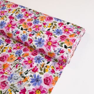 Viscose RADIANCE Flowers Polly digital print
