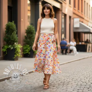 Viscose RADIANCE Flowers Jaja digital print