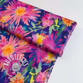 Viscose SATIN Flowers Danna digital print