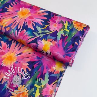 Viscose SATIN Flowers Danna digital print