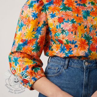 Viscose ECOVERO Flowers design C digital print