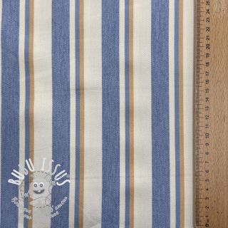 JEANS DENIM YARN DYED Stripe camel