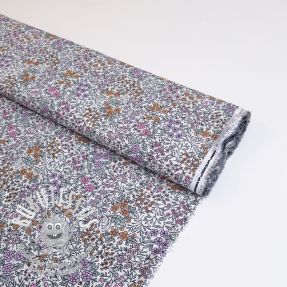 Viscose ECOVERO Flowers Galia offwhite