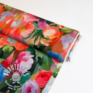 Viscose RADIANCE Flower design B digital print