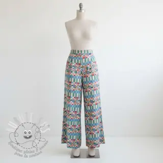 Viscose RADIANCE Fantasia multi digital print