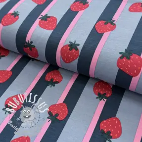 Jersey Fruits Strawberry petrol