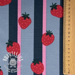 Jersey Fruits Strawberry petrol