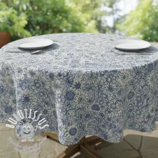 Tissu déco Linenlook Bloom Fully Mix digital print
