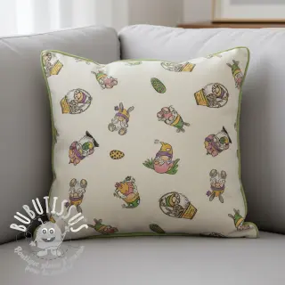 Tissu déco Linenlook Tomte Easter Egg digital print