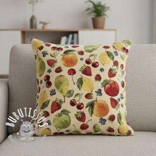 Tissu déco GOBELIN premium Sweet Fruit Mix