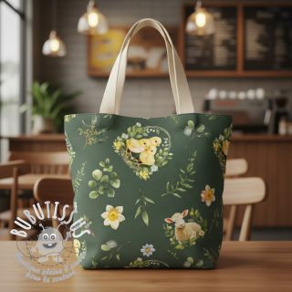 Tissu déco Bohemian Easter Mood digital print