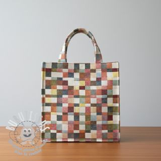 Tissu déco GOBELIN PREMIUM Indian Block Tapestry