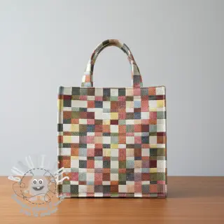 Tissu déco GOBELIN PREMIUM Indian Block Tapestry