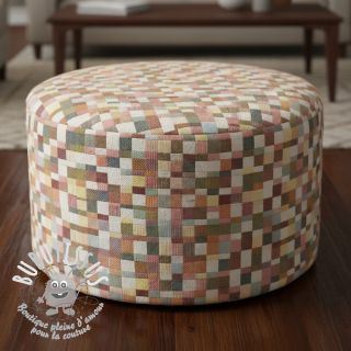 Tissu déco GOBELIN PREMIUM Indian Block Tapestry