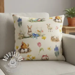 Tissu déco Easter Garden Joy digital print