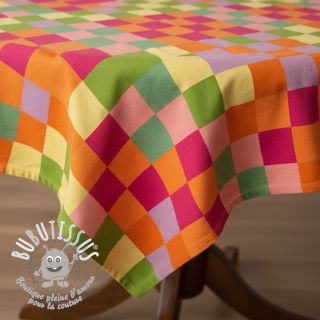 Tissu déco Joyful Block Patch digital print