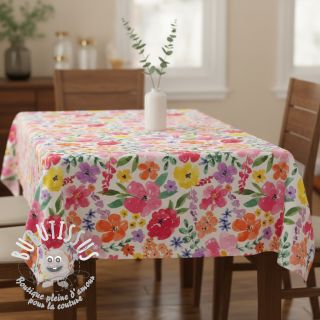 Tissu déco Floral Spark Party digital print