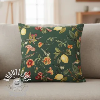 Tissu déco GOBELIN premium Lemon Tropic Artisan