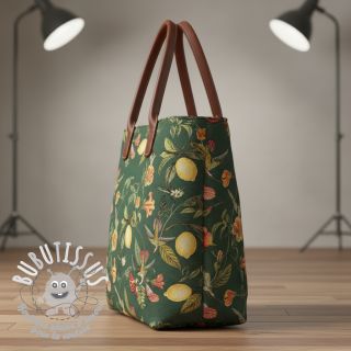 Tissu déco GOBELIN premium Lemon Tropic Artisan