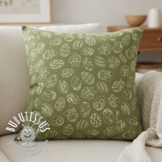 Tissu déco Linenlook premium Easter Egg Tale