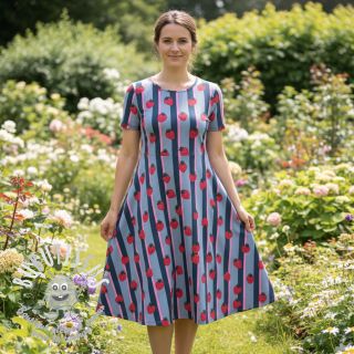 Jersey Fruits Strawberry petrol